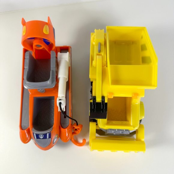 Toys Paw Patrol Hovercraft Type Rescue Unit and Rescue Bulldozer Moveable Scoop - Picture 2 of 7